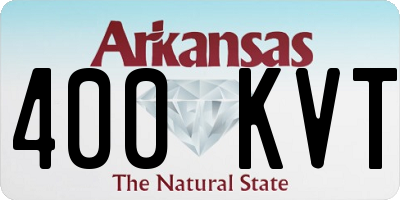 AR license plate 400KVT