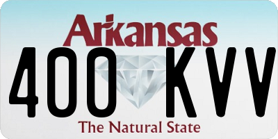 AR license plate 400KVV