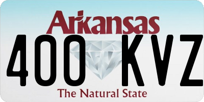 AR license plate 400KVZ