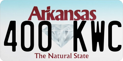 AR license plate 400KWC