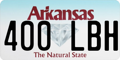 AR license plate 400LBH