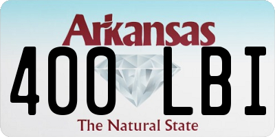 AR license plate 400LBI