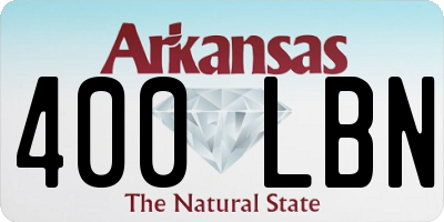 AR license plate 400LBN