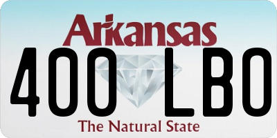 AR license plate 400LBO