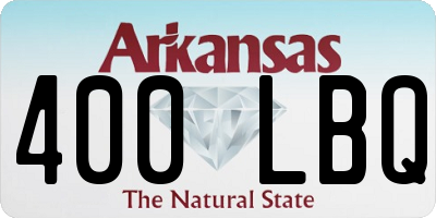 AR license plate 400LBQ