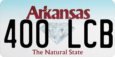 AR license plate 400LCB