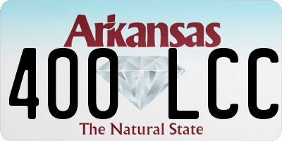 AR license plate 400LCC