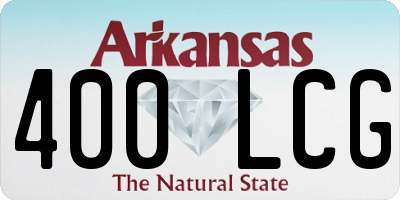AR license plate 400LCG