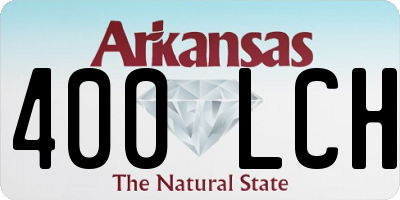 AR license plate 400LCH