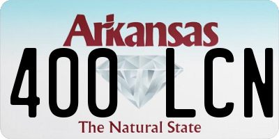 AR license plate 400LCN