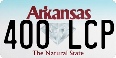 AR license plate 400LCP