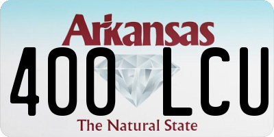 AR license plate 400LCU