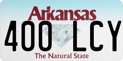 AR license plate 400LCY