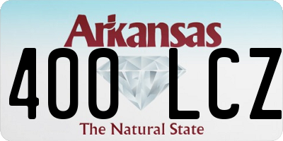 AR license plate 400LCZ