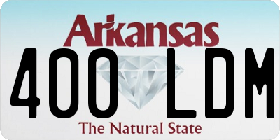 AR license plate 400LDM