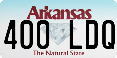 AR license plate 400LDQ