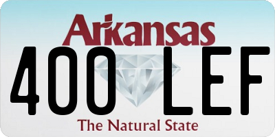AR license plate 400LEF