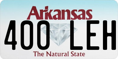 AR license plate 400LEH