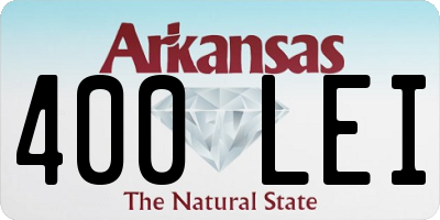 AR license plate 400LEI