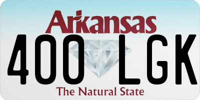AR license plate 400LGK