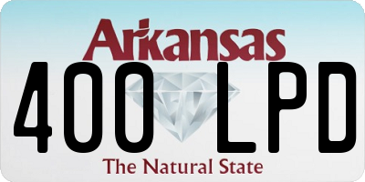 AR license plate 400LPD