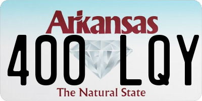 AR license plate 400LQY