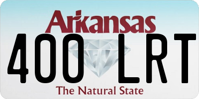 AR license plate 400LRT