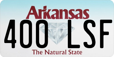 AR license plate 400LSF