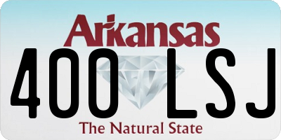 AR license plate 400LSJ