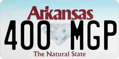 AR license plate 400MGP