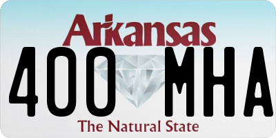AR license plate 400MHA