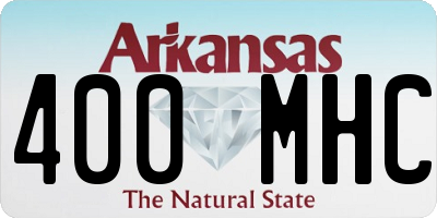 AR license plate 400MHC