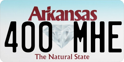 AR license plate 400MHE