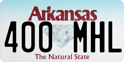 AR license plate 400MHL