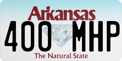 AR license plate 400MHP