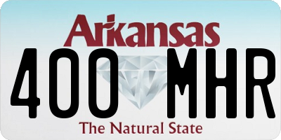 AR license plate 400MHR