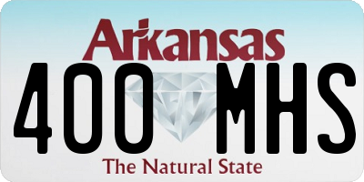AR license plate 400MHS