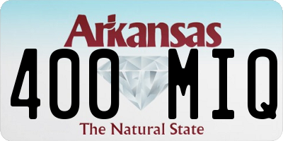 AR license plate 400MIQ