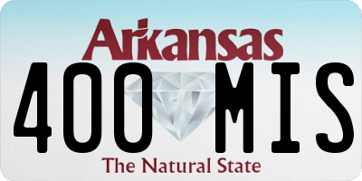 AR license plate 400MIS