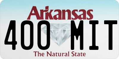 AR license plate 400MIT