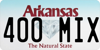 AR license plate 400MIX