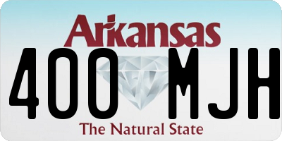AR license plate 400MJH