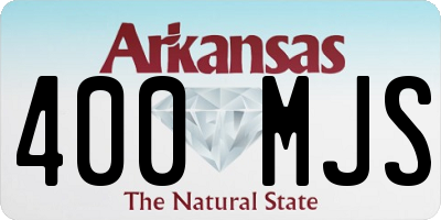 AR license plate 400MJS