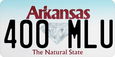 AR license plate 400MLU