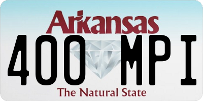AR license plate 400MPI