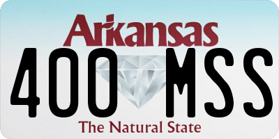 AR license plate 400MSS