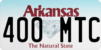 AR license plate 400MTC