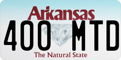 AR license plate 400MTD