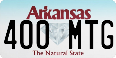 AR license plate 400MTG