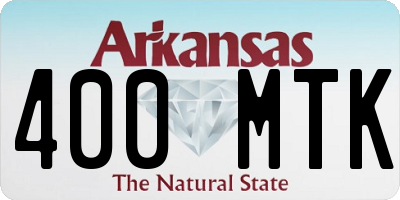 AR license plate 400MTK